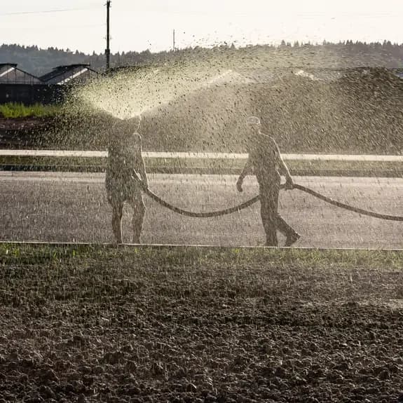 Field watering